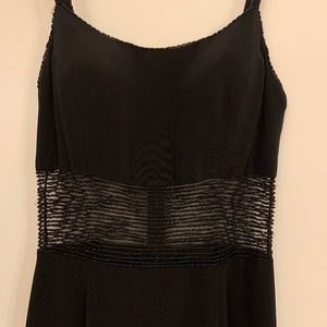 Black evening dress size 6